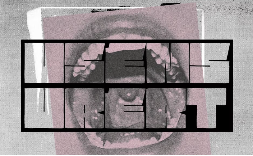 Plakat til utstillingen Usensurert på Sølvberget.