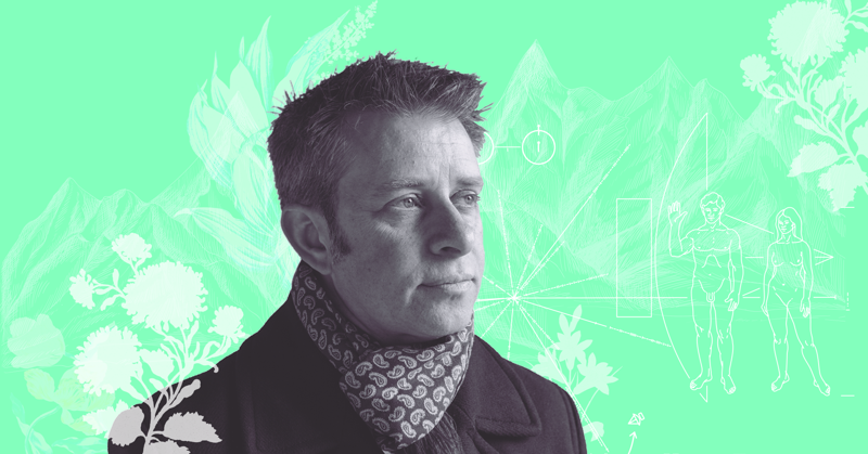 Bilde av den anerkjente britiske arkeologen, professoren og forfatteren David Wengrow. 