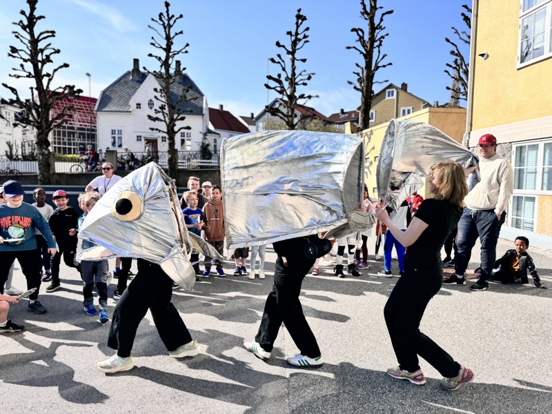 Åsild, tre meter lang sild i Stim-prosjektet