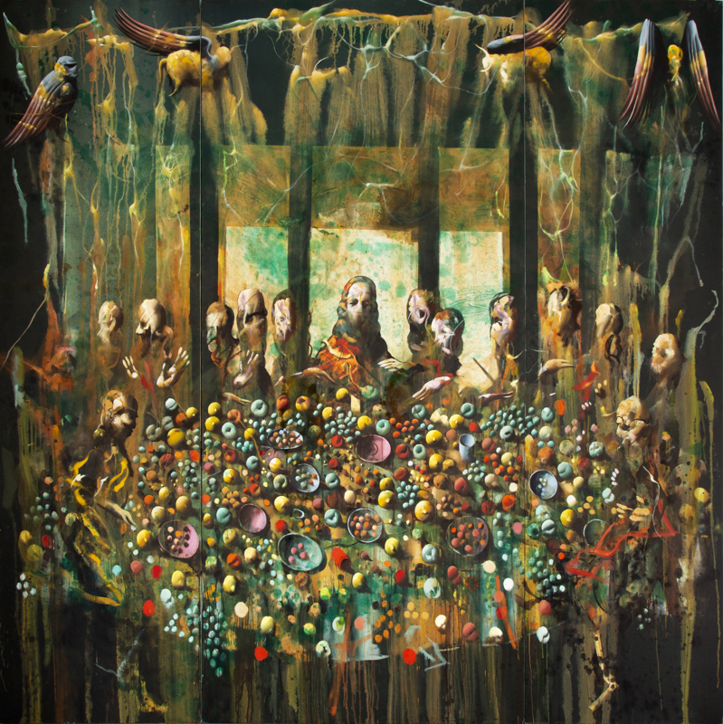 Håkon Gullvåg, "Nattverd", 2018-2019