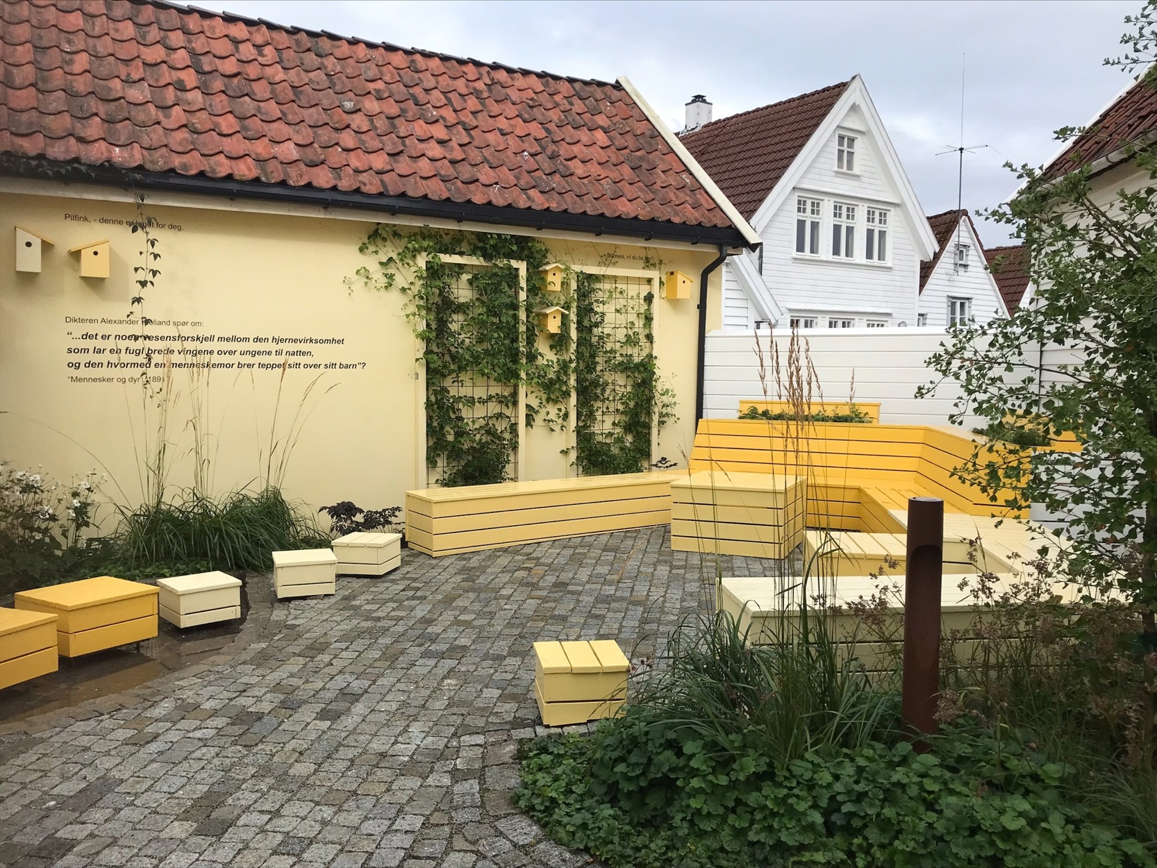 Oversiktsbilde over parken