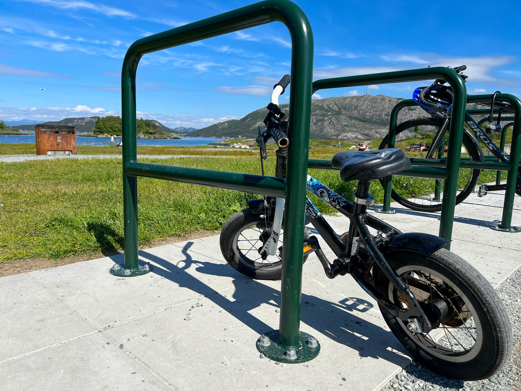 Sykkelparkering Vaulen