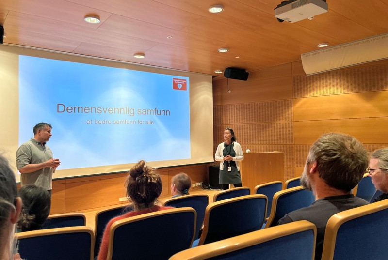 Jan Erik Fosmark og Ruth-Karin M Haslerud 