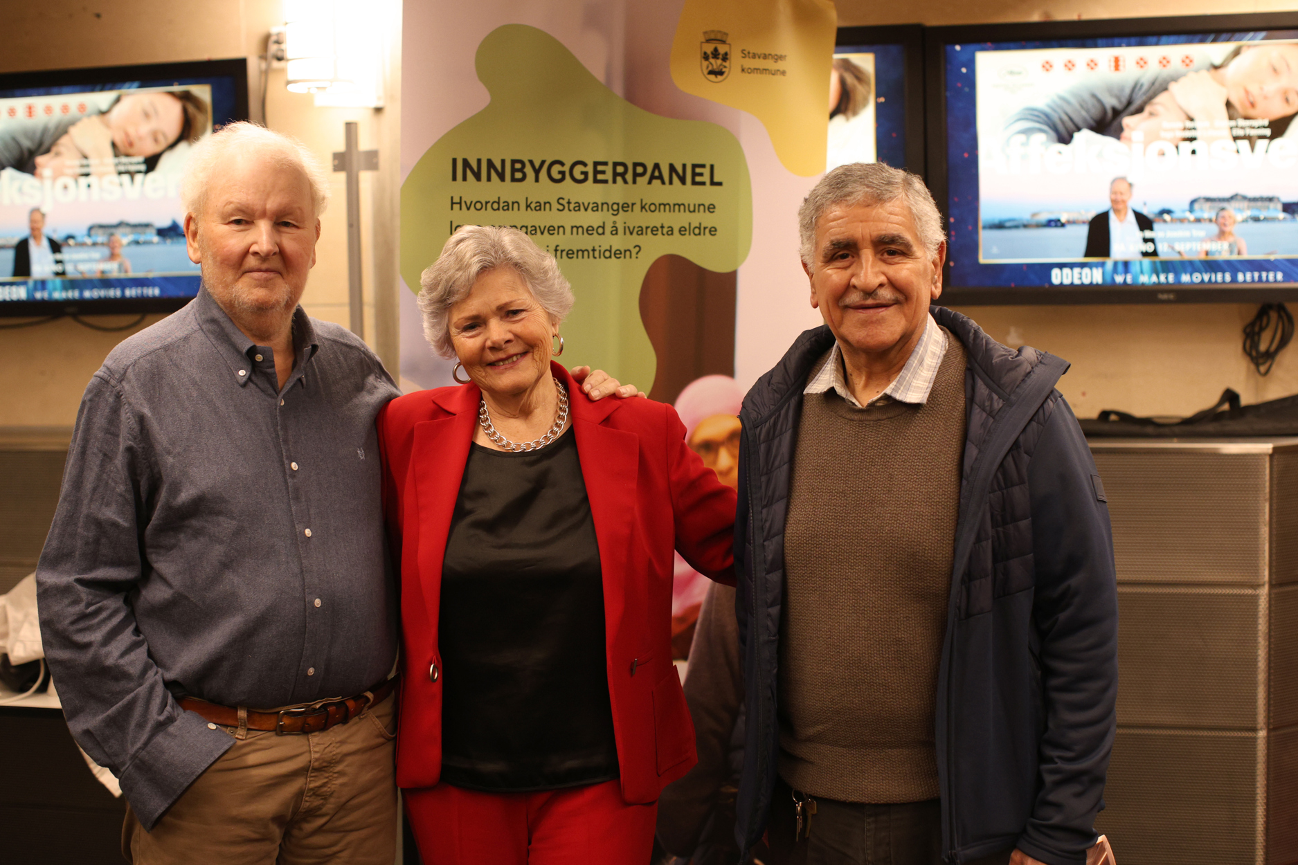 Martin Gjelsvik, Vigdis Ueland Helbak og Hassan Jazbani er tre av de som fikk delta.