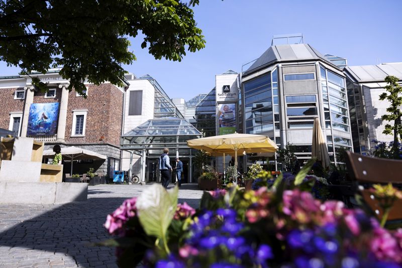 Sølvberget kulturhus utenfra