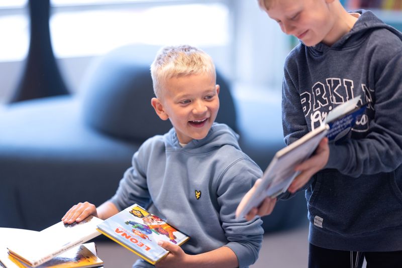 Barn på Sølvberget. Foto: Anne Lise Norheim