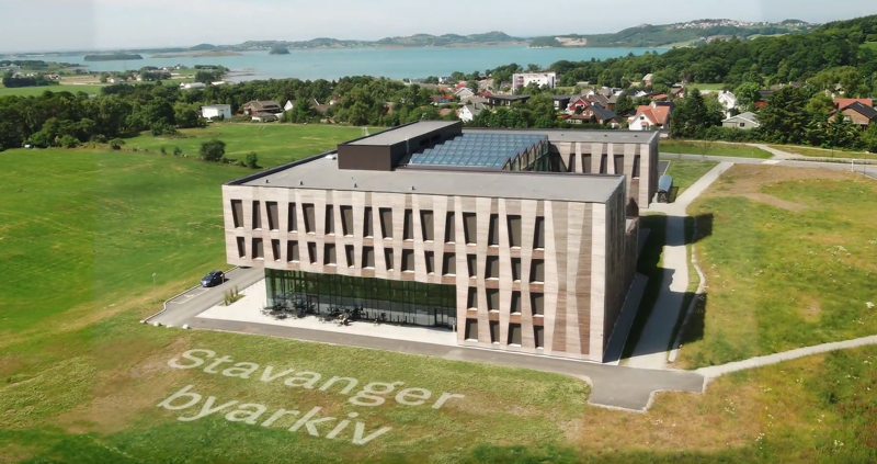 Bilde av Arkivenes Hus, stillbilde fra film