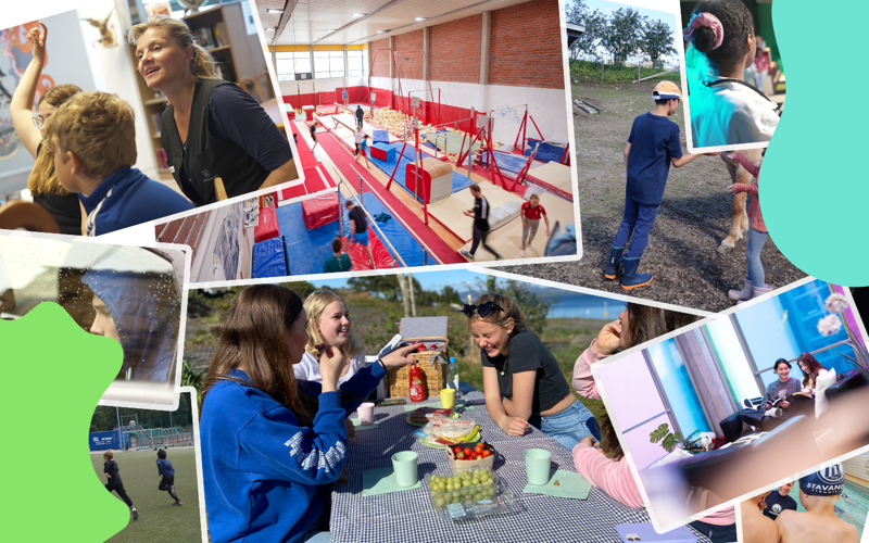 header fritidsmentortjenesten bildecollage