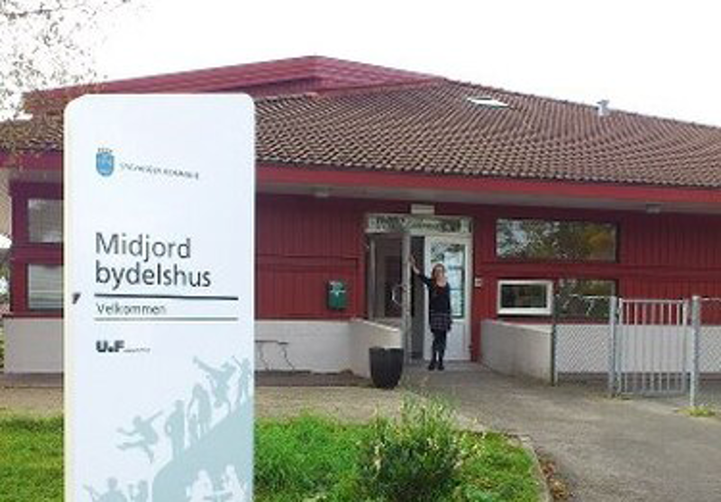 midjord bydelshus bilde