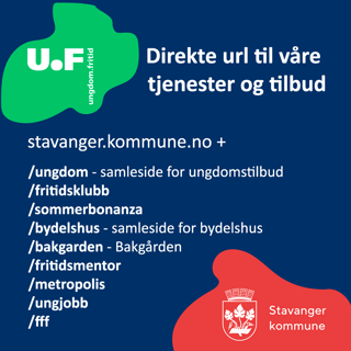 kortadresser ungdomstilbud