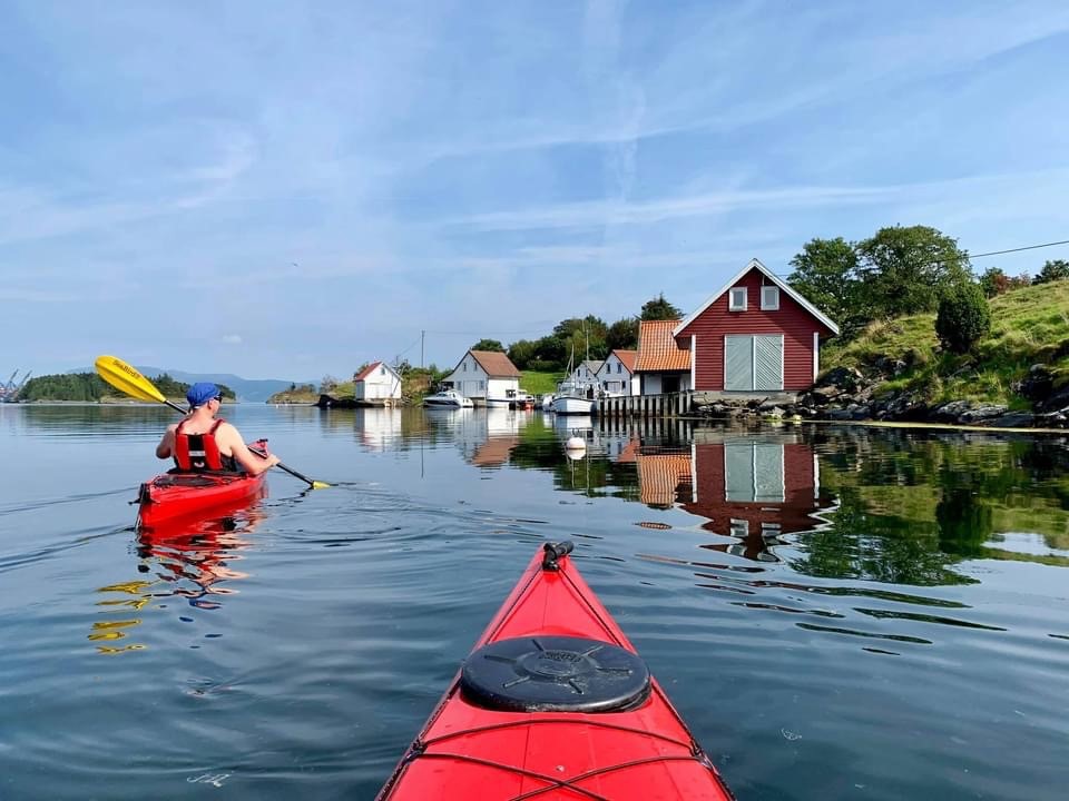 Lundasøyla på Sjernarøy.