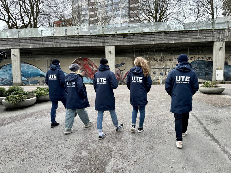 Oppsøkere på byterminalen i Stavanger