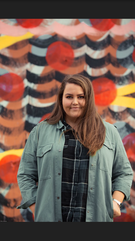 Dette er et bilde av Katrine Bjørnevoll i Uteseksjonen.