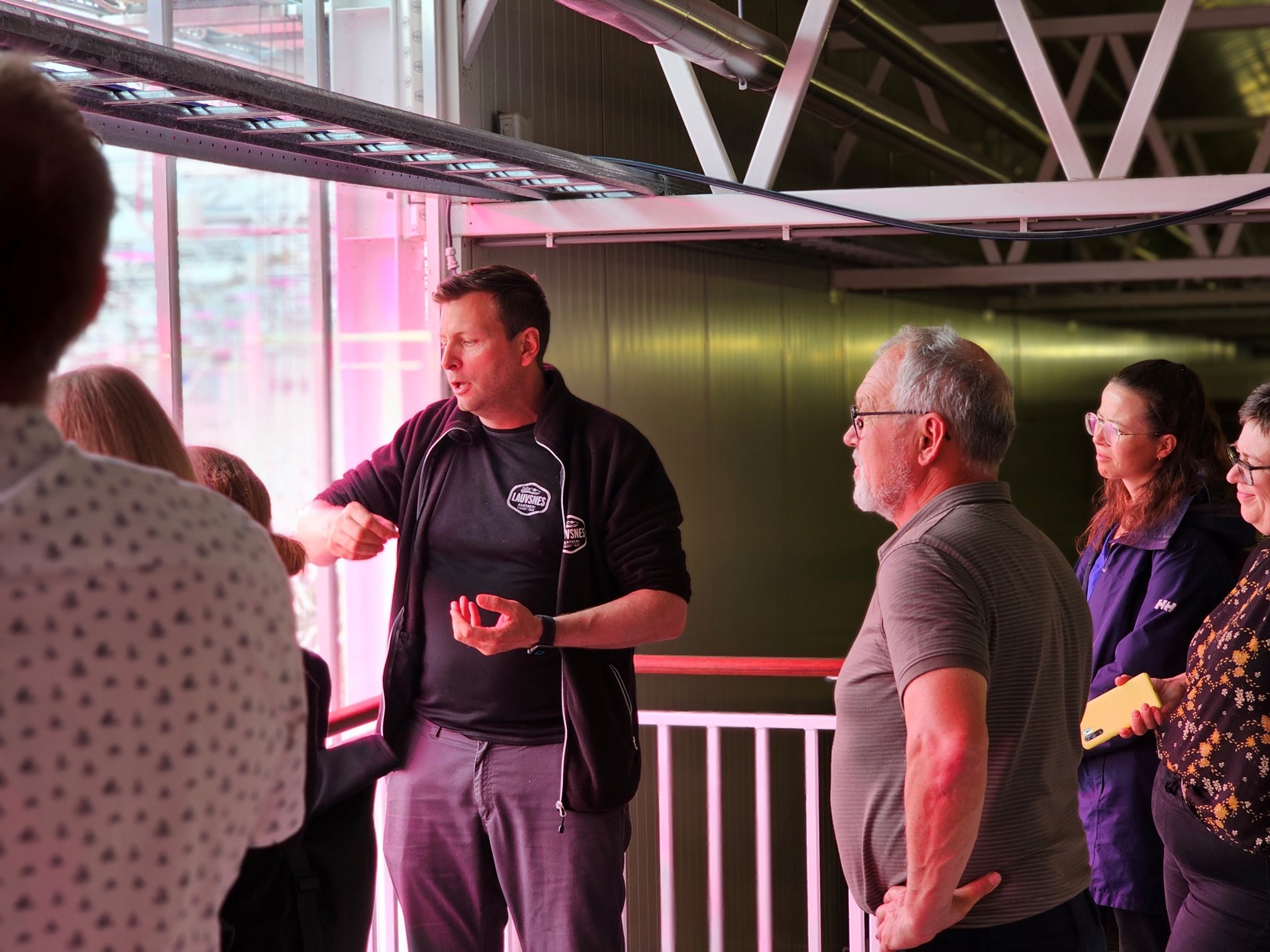 Bilde av Jan Terje Vignes i Lauvsnes Gartneri.