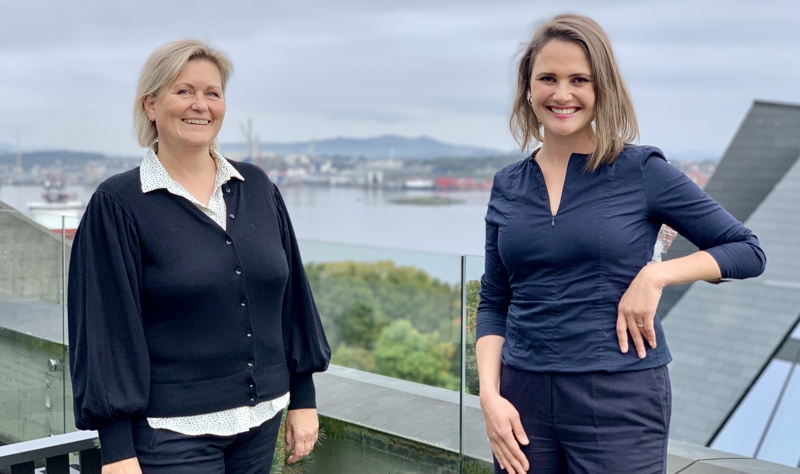 Næringssjef Anne Woie og ordfører Kari Nessa Nordtun