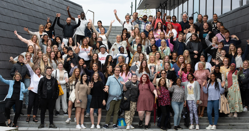 Alle ansatte ved opplæringskontoret 2022