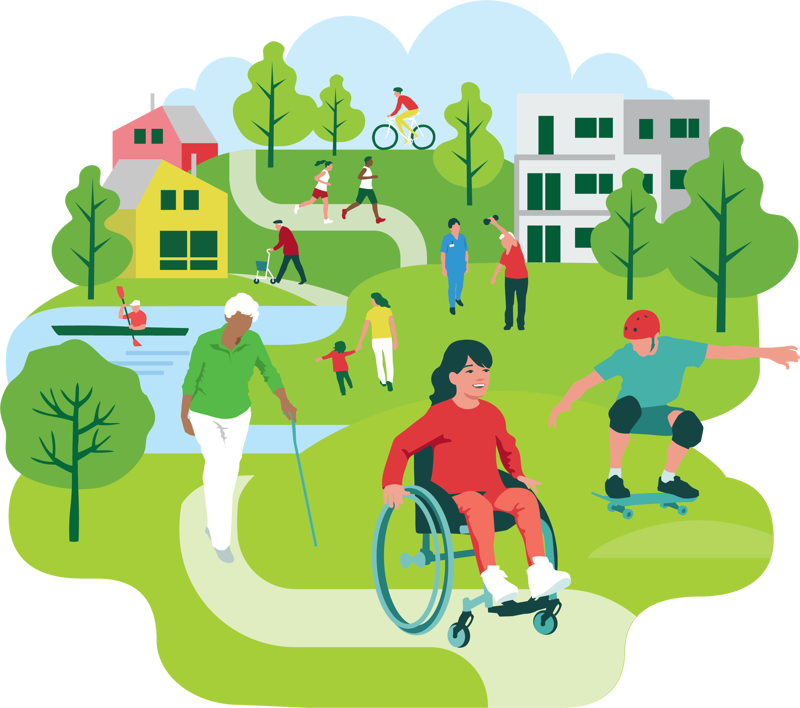 Illustrasjonsbilde rullestol