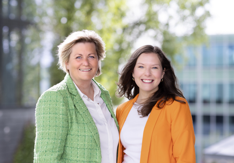 Anne Woie og Linda Ekholm