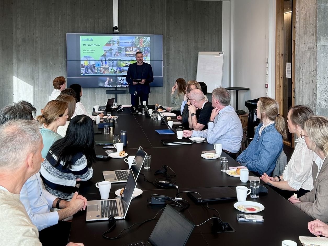 Arbeidsmøte med klimakontraktpartnere i Stavanger-regionen.