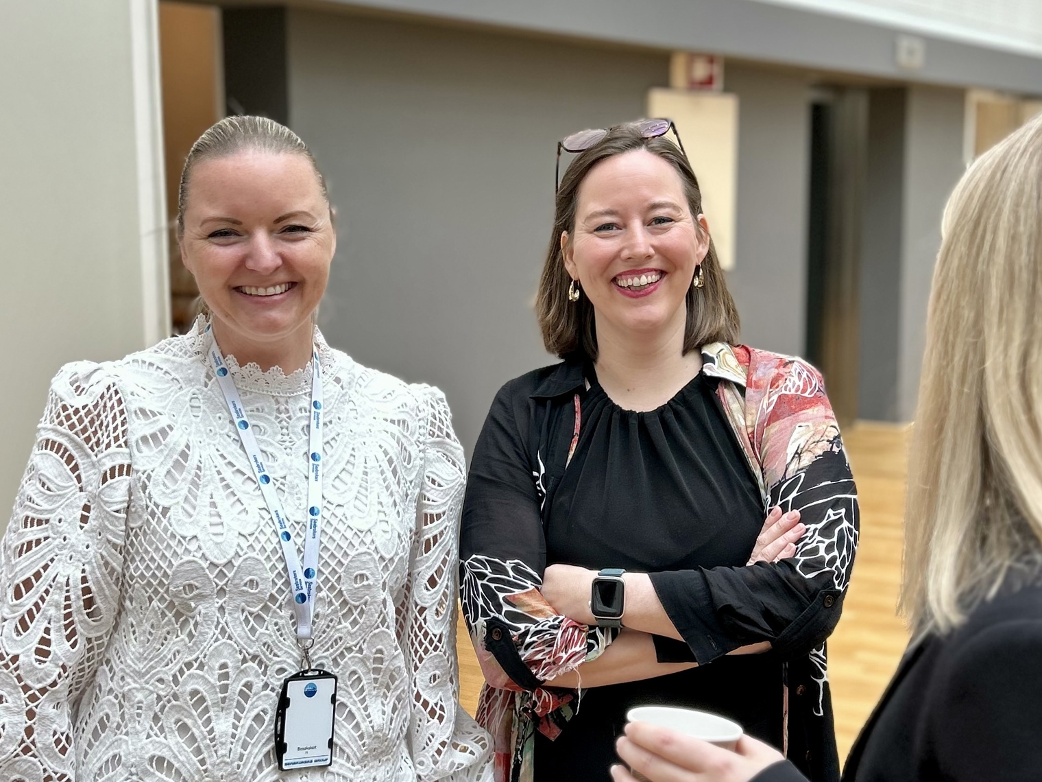 Vertskap: Jeanette Lokna, Seabrokers Services, og Trude Langholm, Entro, ønsker et medlemsstyrt nettverk velkommen.
