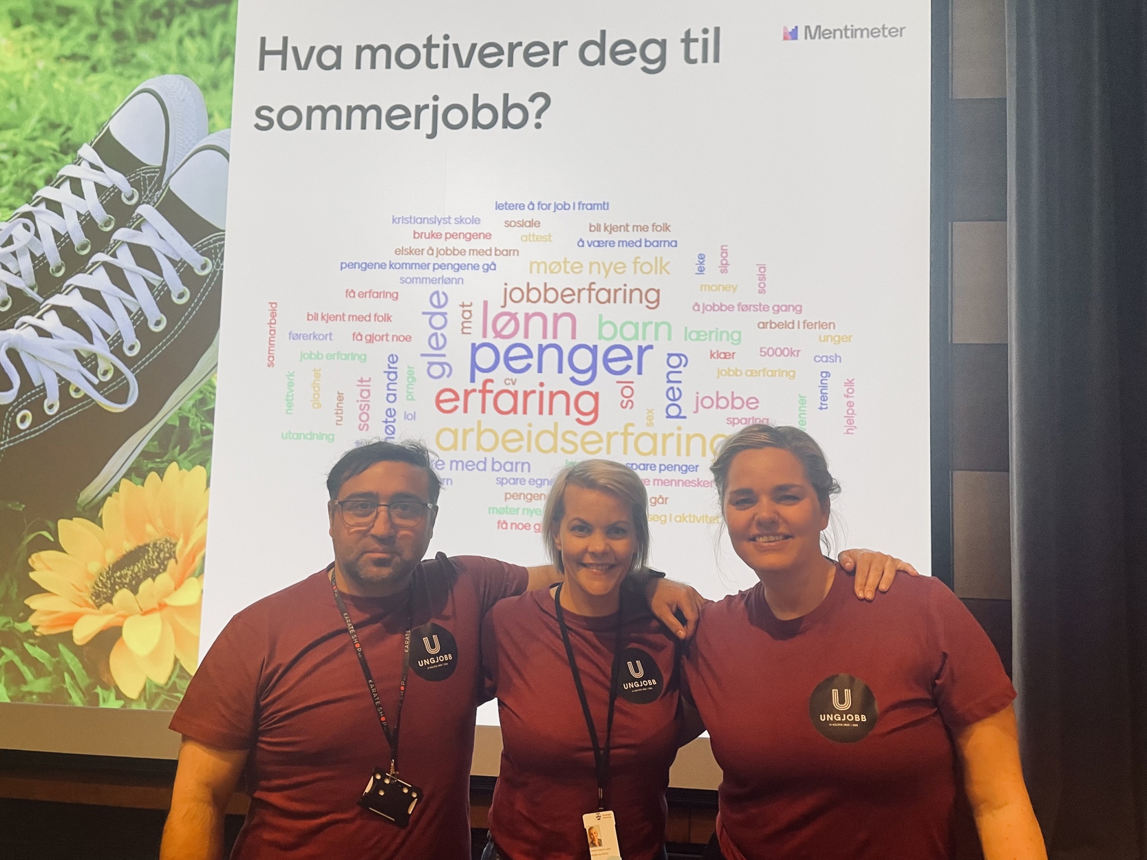 Foto av de ansatte i Ungjobb