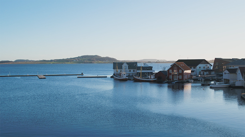 Vikevåg på Rennesøy.