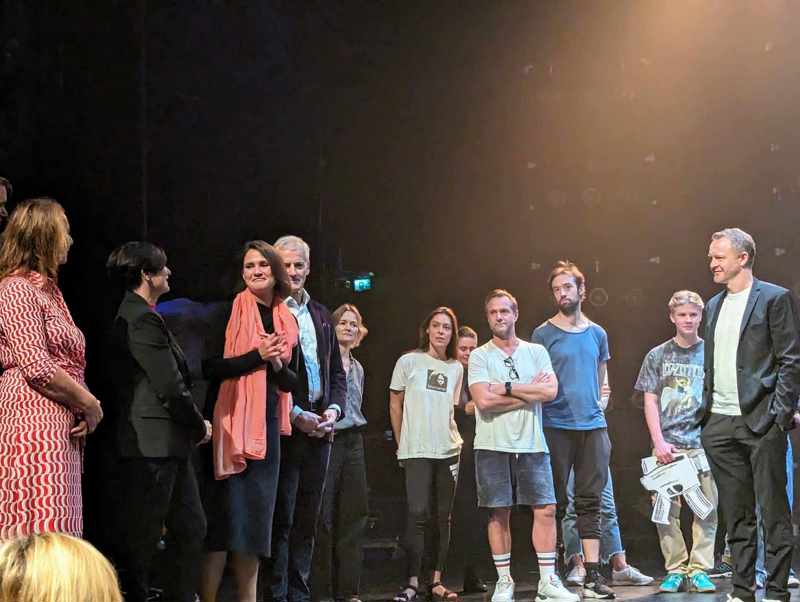 Bilde fra pressekonferanse 