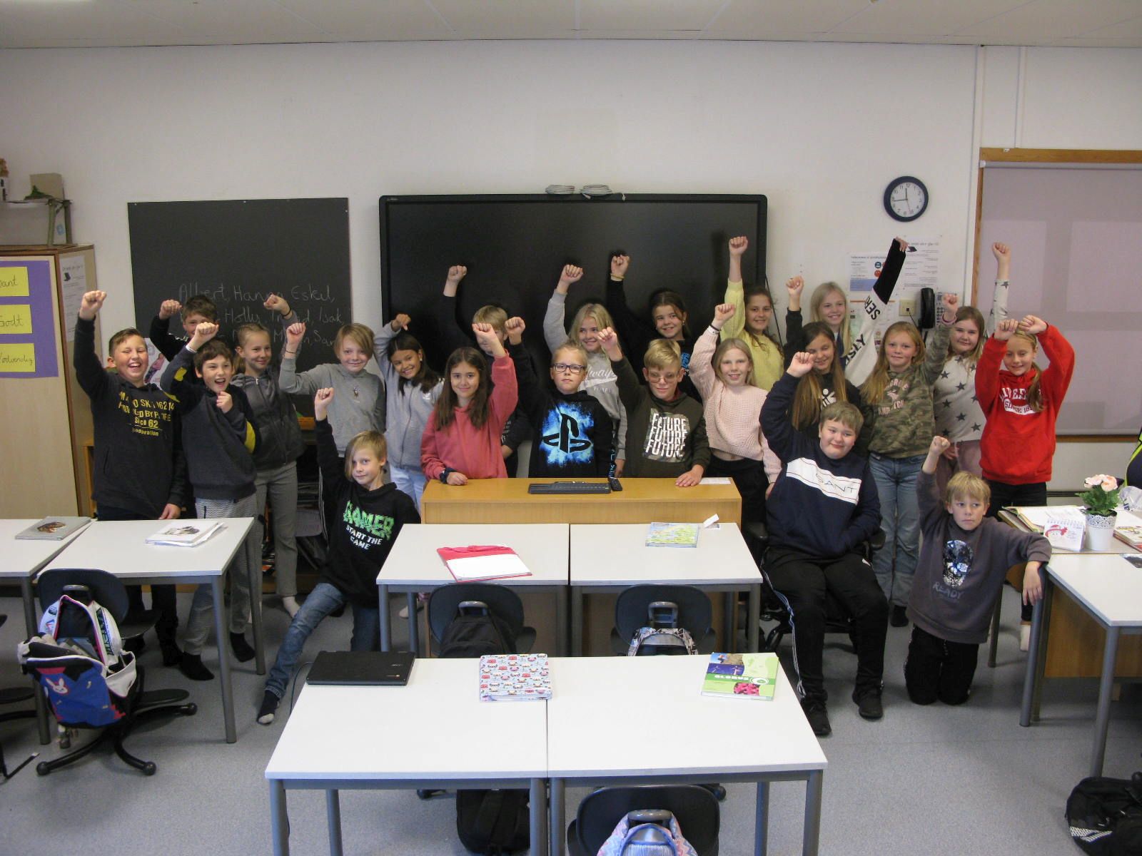 Klasse 6B på Hundvåg skole