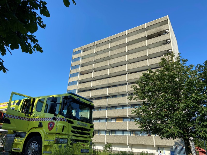 Brann i Bekkefaret 25.06.2020