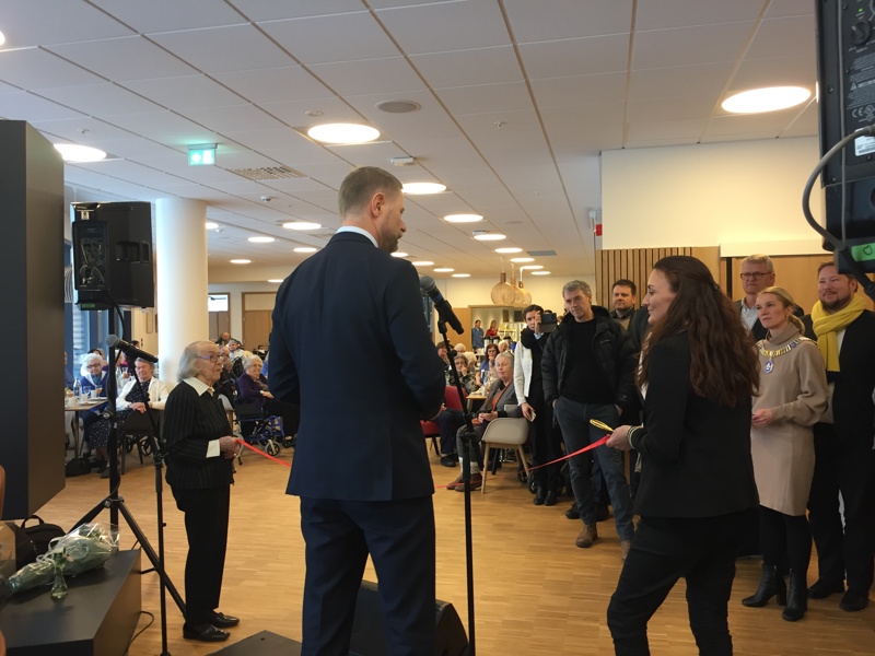 Helseministeren åpner Lervig sykehjem