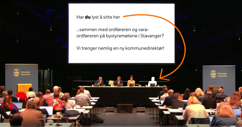 Bilde av bystyret i Stavanger kommune. 