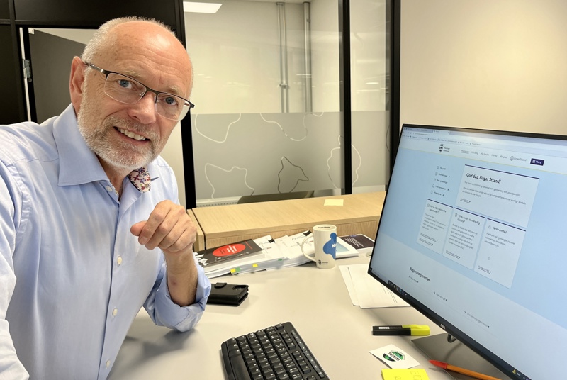 Direktør for innovasjon og støttetjenester, Birger S. Clementsen. 