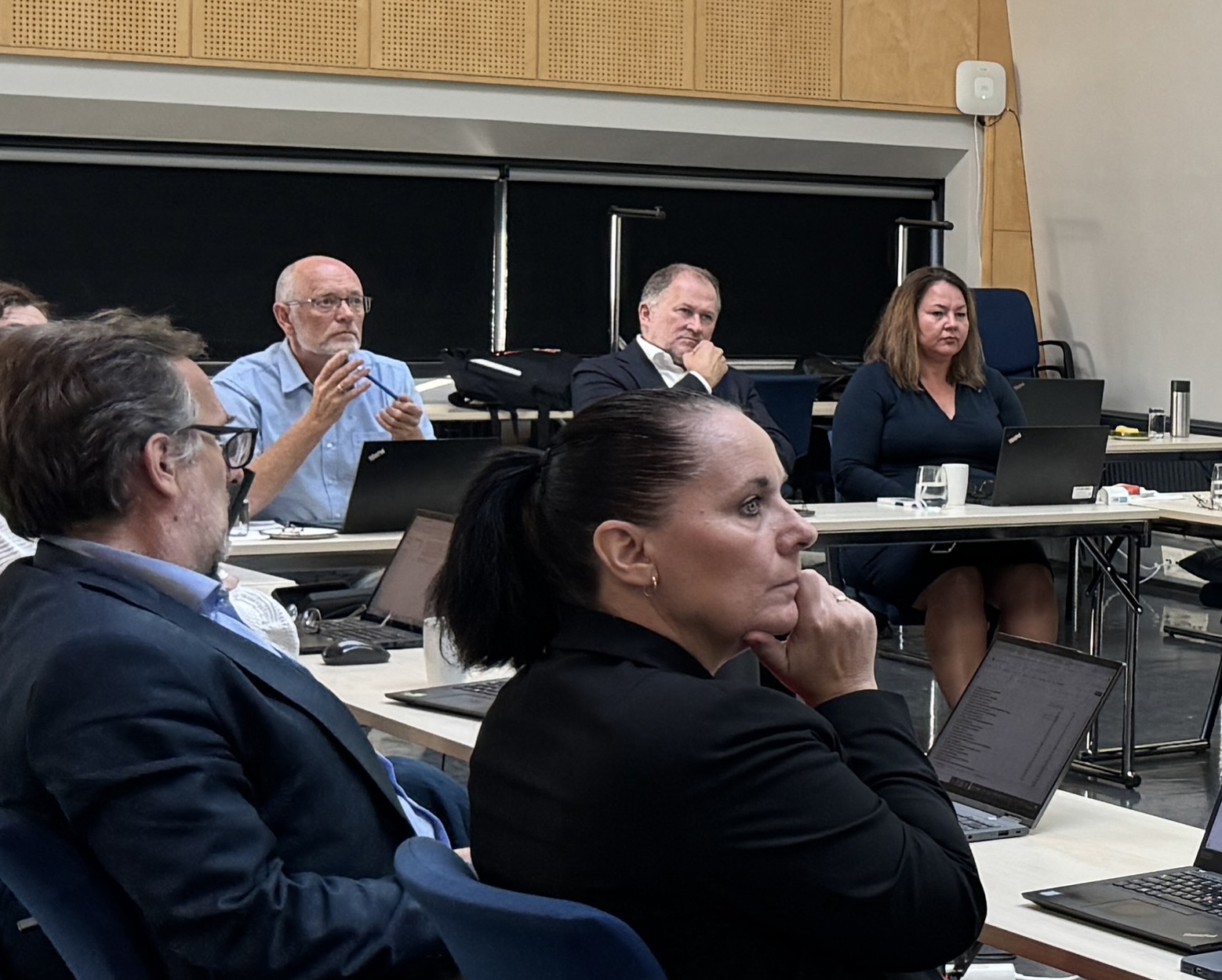 Stavanger kommunes ledelse på budsjettseminar