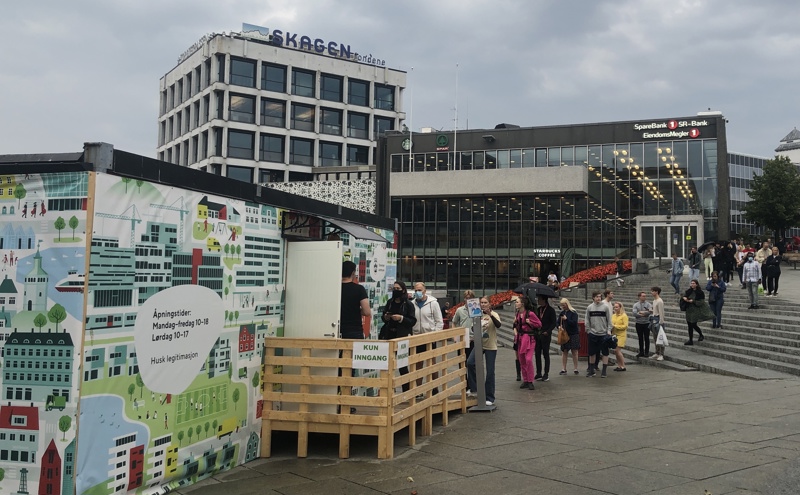 Aldri før har så mange forhåndsstemt i Stavanger. 