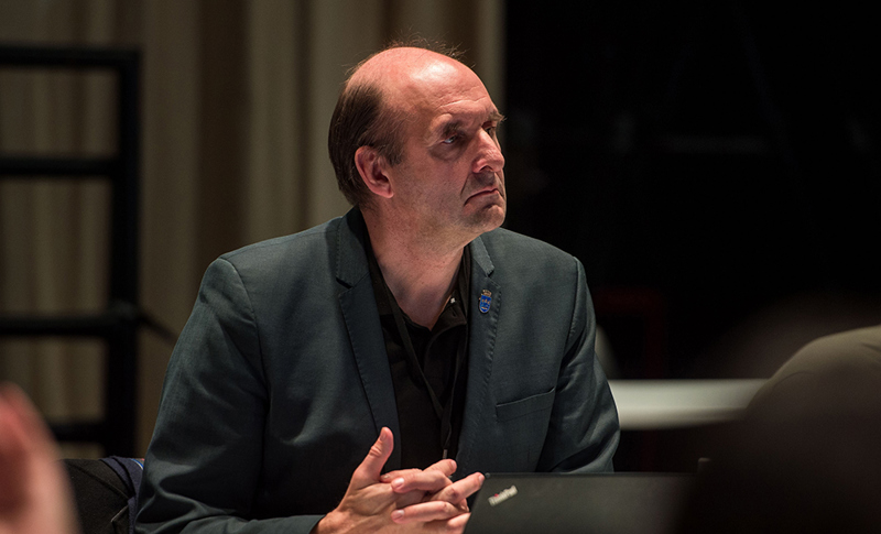 Bjarne Kvadsheim (Sp) er leder av utvalg for kultur, idrett og samfunnsdialog. 