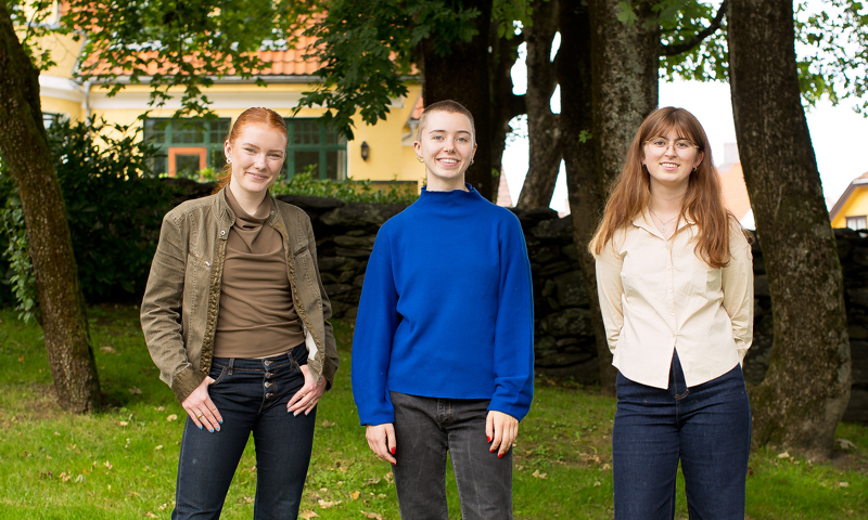 Gruppebilde av de nye ansatte i Græla grønne greier