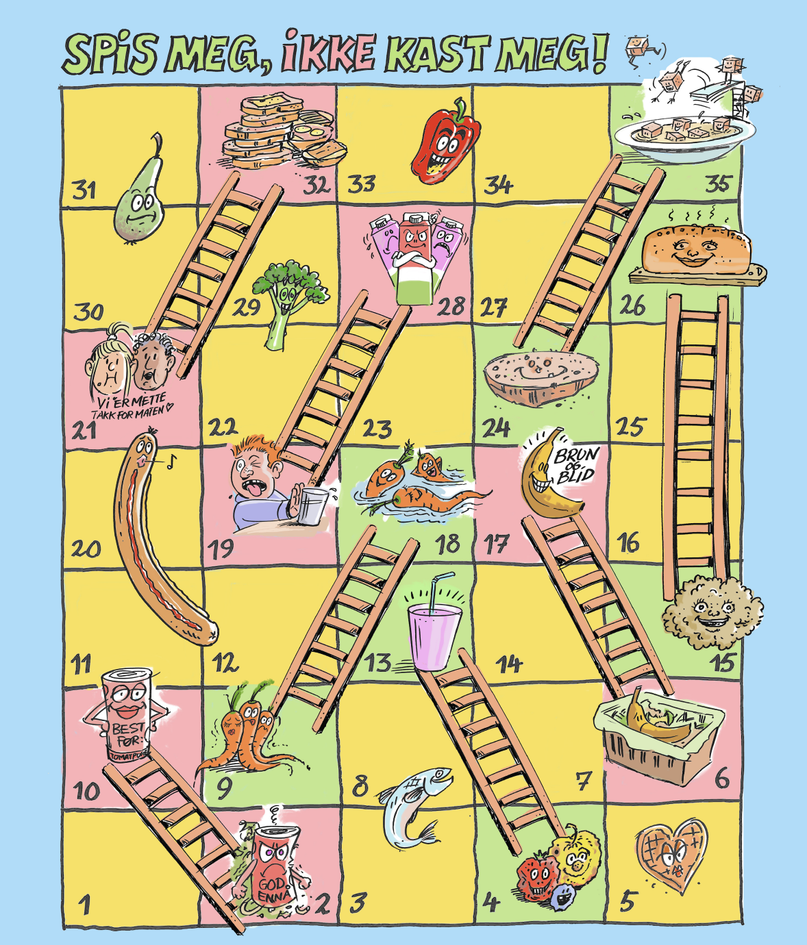 Bilde av stigespillet