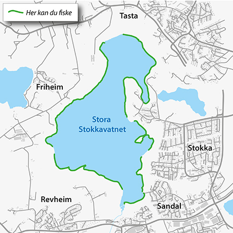 Fiskekart Store Stokkavatn Fiskekart Store Stokkavatn