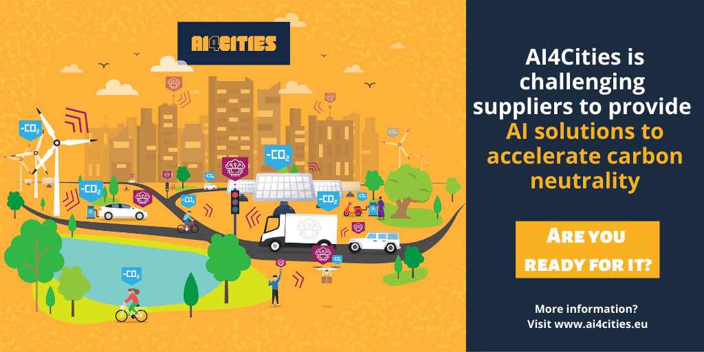 Illustrasjonsbilde AI4Cities.