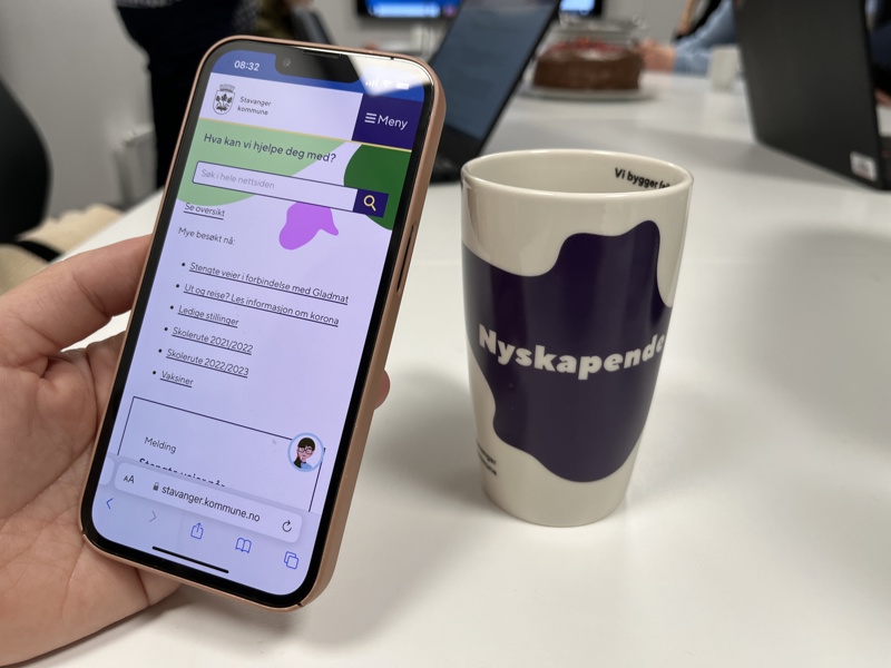Kommunens åpne nettverk blir nå sikret. 