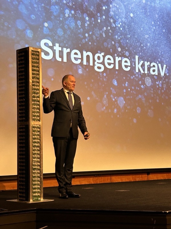 Per Kristian Vareide presenterte forslag til handlings- og økonomiplan 25. oktober. 