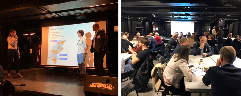 Bilder fra scenariesamlinger. 