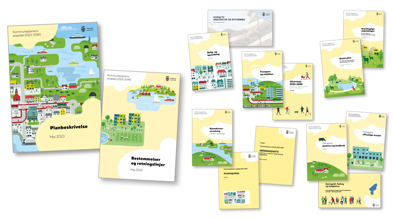 Oversikt over alle plandokumentene