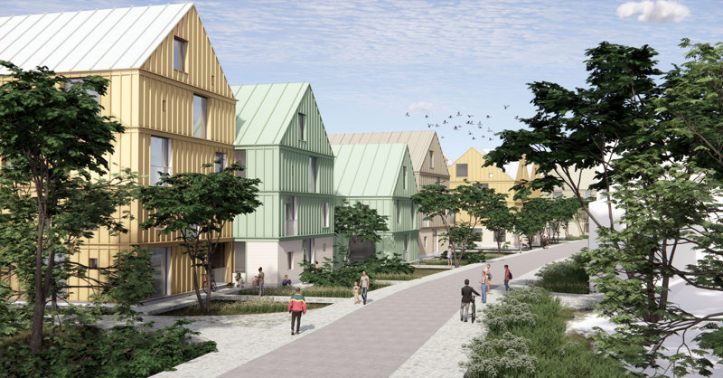 Gateløp langs jernbanen