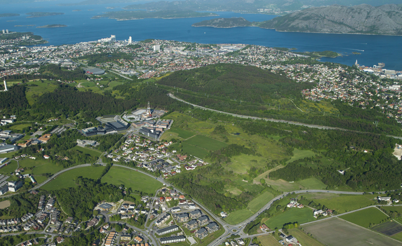 Tomt for nytt sykehus. Bitmap AS