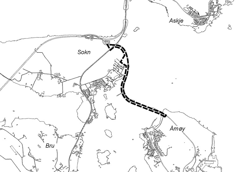 Oversiktskart med plangrense