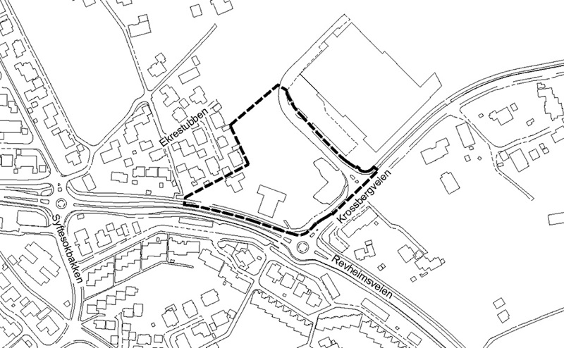 Oversiktskart med plangrense