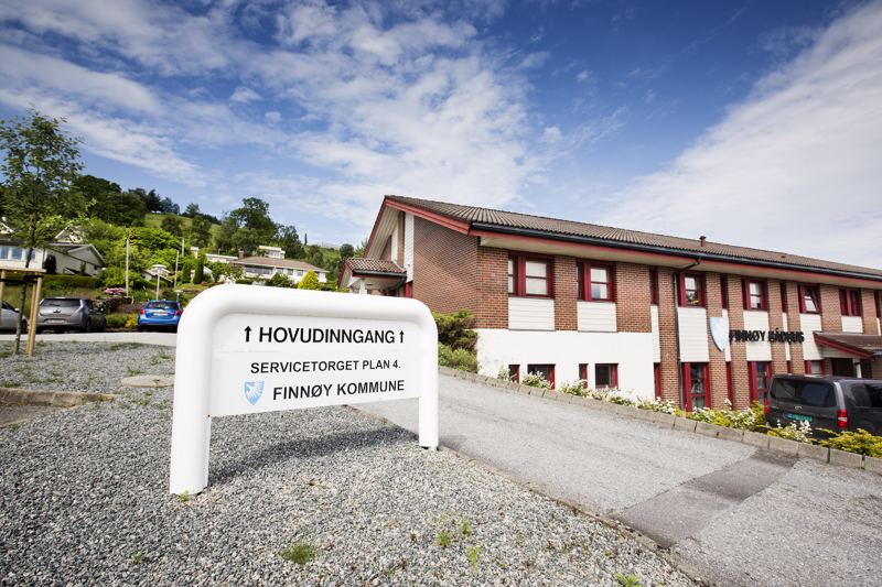 Foto. Kommunehuset på Judaberg.