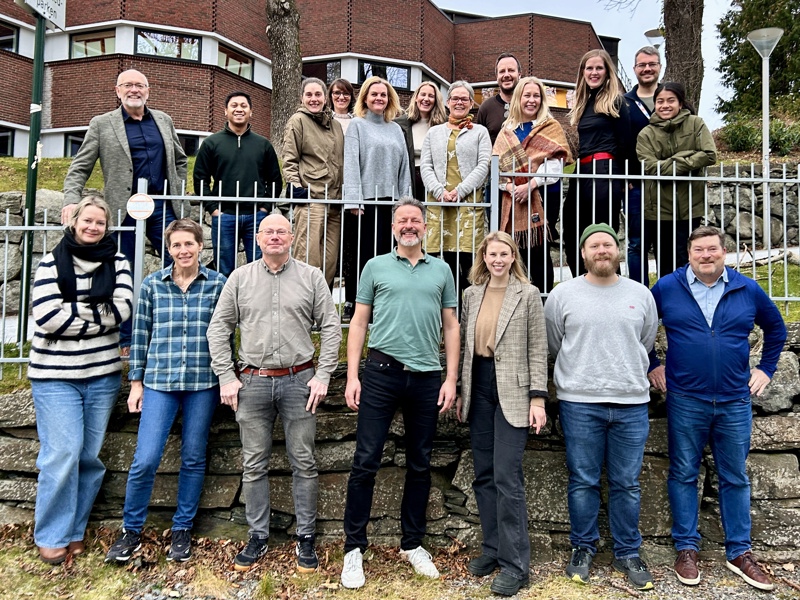 Samlebilde ansatte i avdeling for innovasjon og digitalisering.