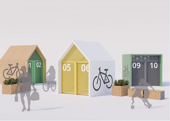 Bikeloop tilbyr trygg sykkelparkering for alle typer sykler.